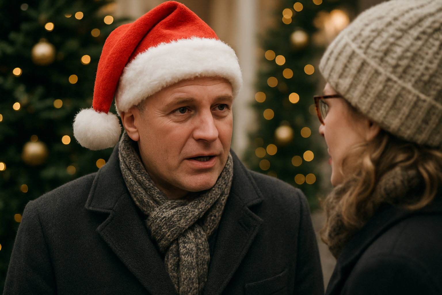 wann sagt man frohe weihnachten - Illustration